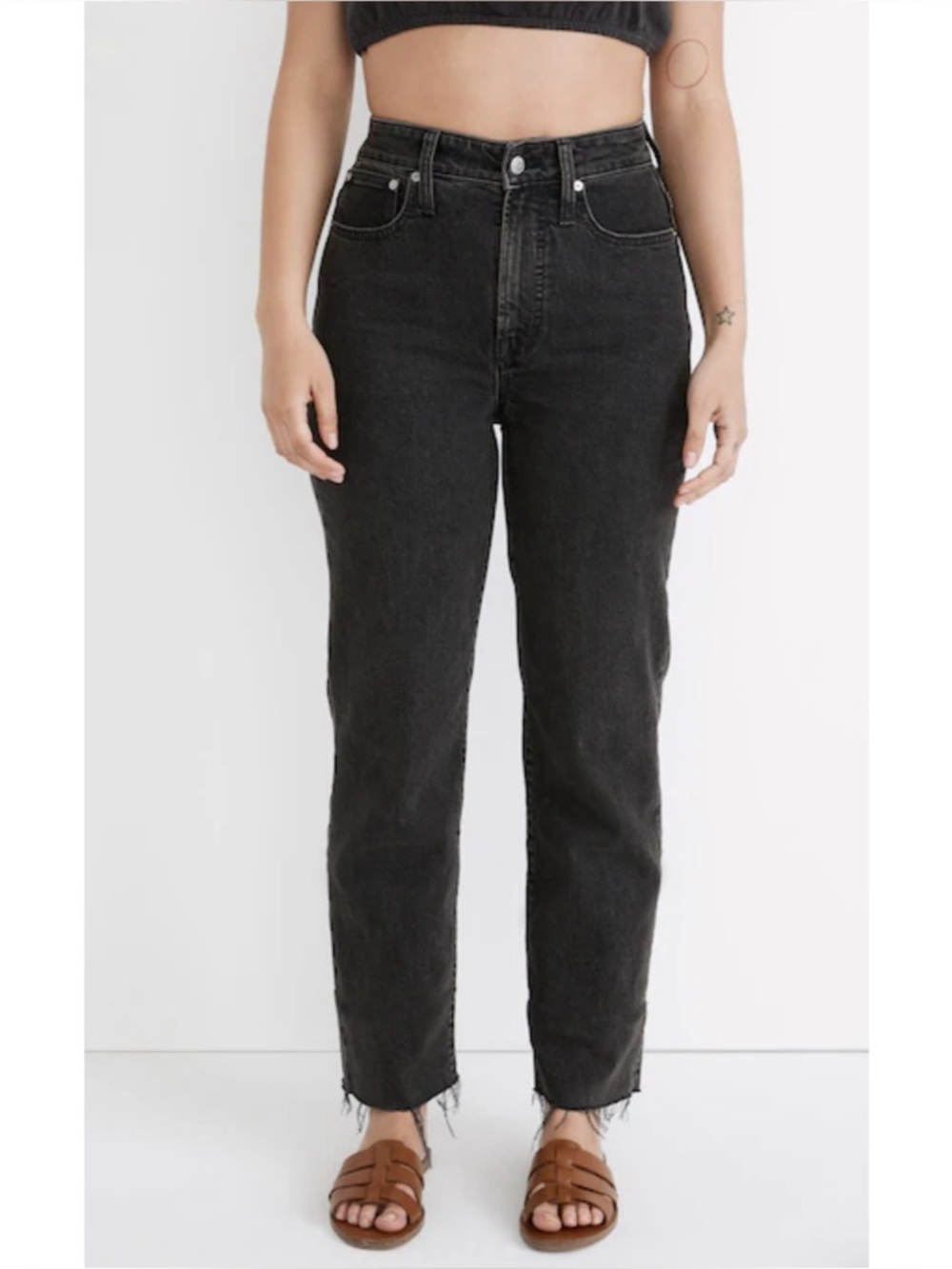 Madewell The Curvy Perfect Vintage Straight Jean Lunar Wash